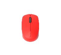 mouse rapoo wireless y bluetooth m100 silent 2.4g ghz bt 4.0 usb 3.0 3 botones 1300 ppp rojo