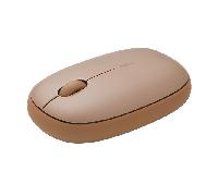 MOUSE RAPOO WIRELESS Y BLUETOOTH M660 SILENT 2.4G GHz BT 5.0 USB 3.0 3 BOTONES 1300 PPP MARRON
