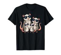 Mouse Rat Family Sunglasses Animal Lover Cute Mice Camiseta