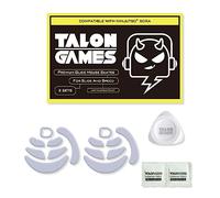 Mouse Skates Christol 2Sets Custom White Curved Edge Mouse Skates Mouse Feet for Ninjutso Sora Gaming Mouse Glides Curve Edge