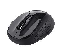MOUSE TRUST WIRELESS BASICS 4 BOTONES Y RUEDA DESPLAZAMIENTO 800-1600DPI COLOR NEGRO 24658