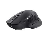 mouse trust wireless y bluetooth ozaa+ 24820 negro multidespositivo recargable- sensor optico - 6 botones - 80016003200dpi - receptor usb-ausb-c