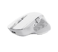 Ratón Inalámbrico por Bluetooth Trust Ozaa+/ Batería recargable/ Hasta 3200 DPI/ Blanco