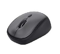 MOUSE TRUST WIRELESS YVI+ ECO NEGRO 1600DPI AJUSTABLE 4 BOTONES 24549