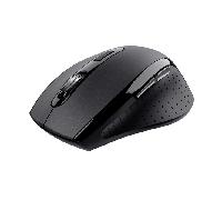 Trust Sura Ratón Inalámbrico para Portátil/Ordenador/Mac, 800-1200 PPP, 6 Botones, Sensor Óptico, Microrreceptor USB Almacenable, Mouse para Diestros, Windows DELL Macbook, Negro
