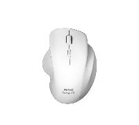 Mars Gaming MMWERGO, Ratón Inalámbrico Ergonómico, Sensor Óptico 3200 dpi, Switches Mecánicos KAILH, Ahorro Energía, Multiplataforma, PC, Mac, PS5, Xbox, Blanco