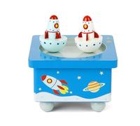 Mousehouse Gifts - Caja de música para niño - Madera - Temática espacial