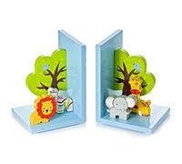 Mousehouse Gifts Sujetalibros Infantiles y bebé con Safari Animales para la habitación de niños y bebés