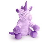 Mousehouse Gifts - Unicornio de peluche de pana - Morado - 25,4 cm (10")