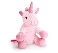 Mousehouse Gifts - Unicornio de peluche de pana - Rosa - 25,4 cm (10")