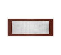 Mousemesh Cubierta de ventilación de ladrillo de Aire de Malla para ratón a Prueba de plagas, Marco ABS ignífugo 105 mm x 255 mm x 13 mm, marrón, 95 mm x 245 mm