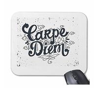 Mousepad alfombrilla de ratón CARPE DIEM disfrutar del día DISFRUTAR FIN DE VIDA DE REGALO DE CUMPLEAÑOS Navidad Pascua para su portátil, ordenador portátil o PC de Internet (con Windows Linux, etc.)
