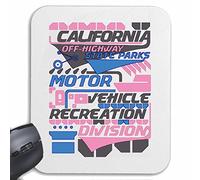 Mousepad alfombrilla de ratón CARRERA DE CALIFORNIA MOTOR Vehicel RECREACIÓN DIVISIÓN DE ACEITE DEL MOTOR RACING MOTORSPORT MOTOR SPORT Stockcar para su portátil, ordenador portátil o PC de Internet