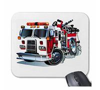Mousepad alfombrilla de ratón GREAT AMERICAN DE BOMBEROS DE BOMBEROS bombero voluntario de la empresa APT BOMBERO PROFESIONAL INSERT CABEZA DE BOMBEROS DE FUEGO para su portátil, ordenador portátil o