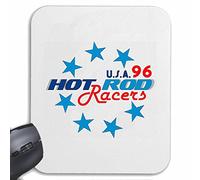 Mousepad alfombrilla de ratón HOT ROD CORREDORES EE.UU. 96 HOTROD 1996 de EE.UU. CAR AMÉRICA ESTADOS UNIDOS SIEMPRE ULTRA noche retro CILINDRO para su portátil, ordenador portátil o PC de Internet (c