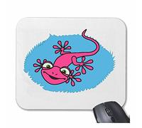 Mousepad alfombrilla de ratón LAGARTO DULCE EN ROSA lagarto de cerca del lagarto VERDADERO squamata IGUANA SALAMANDRA para su portátil, ordenador portátil o PC de Internet (con Windows Linux, etc.) e