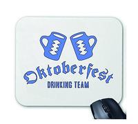 Mousepad Alfombrilla de ratón Oktoberfest de consumición del Equipo del Parque de Atracciones Múnich Oktoberfest Licenciatura Reeperbahn para su portátil, Ordenador portátil o PC de Internet (con Win