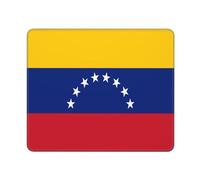 Mousepad Bandera De Venezuela Resistente Alfombrilla para Ratón Impermeable Protector De Escritorio para Gaming Ordenador Mac 10X12In