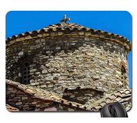 Mousepad, Chipre Kato Lefkara Iglesia Arcángel Miguel Mouse Pad Antideslizante Mouse Mat Antideslizante Tapete De Juego para Pc Ordenador 25X30Cm