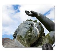 Mousepad, Estatua Desgracia Mala Suerte Karma Pájaro Cayendo Alfombrilla De Ratón Antideslizante Mouse Pad Antideslizante Tapete De Juego para Ordenador Ratón 25X30Cm