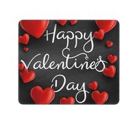 Mousepad Feliz Día De Los Amores Popular Moderno Alfombrilla De Ratón Resistente Gaming Tapete para Portátil Mujer Pc 10X12In