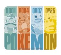 Mousepad Flexible De Pokémon Kanto Starters ABYSTYLE