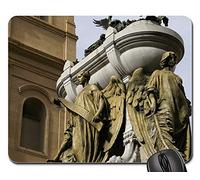 Mousepad, Mausoleo Manuel Belgrano San Telmo Buenos Aires Alfombrilla Ratón Antideslizante Tapete De Juego Bordes Cosidos Alfombrilla Gaming para Jugadore Ordenador 25X30Cm