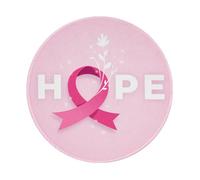 Mousepad Mes De Concientización sobre El Cáncer De Mama Esperanza 7 Mouse Pad Antideslizante Alfombrilla De Escritorio Portátil Alfombrilla De Ratón para Gaming Pc Ordenador 20X20 Cm