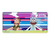 Mousepad XL FS Holding Ltd Glitched Rick and Morty Base Antideslizante Bordes Reforzados