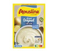 Mousline - Puré de Patata Deshidratado en Copos, Leche, Pack de 8 uds,Comida Preparada, Primera Calidad, Sin Gluten, Conservantes ni Colorantes 230gr