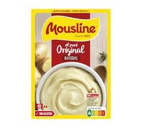 Mousline - Puré de Patata Deshidratado en Copos, pack de 8 uds, Comida Preparada, Primera Calidad Sin Gluten, Conservantes ni Colorantes, 230gr