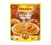 Mousline - Puré de Patata, Gourmet, Boniato, Instantáneo, Ingredientes de Primera Calidad,Preparación Fácil y Rápida, Ideal como Acompañante de Carnes o Pescados, 90gr