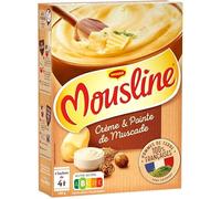 MOUSLINE - Puré Musline de sabor antiguo, 500 g, 4 unidades