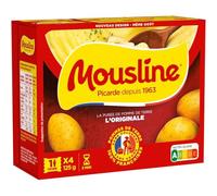 Mousline Puré Naturaleza x4 bolsitas 125 g