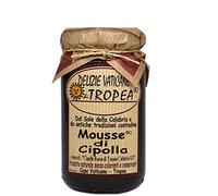 Mousse de Cebolla de Tropea IGP 230g - Chutney de Cebolla Caramelizada - Perfecta con Queso | Delicia Artesanal Calabresa | Auténtica Salsa Gourmet Italiana por Delizie Vaticane di Tropea