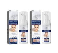 Mousse Exfoliante Suave: Limpieza Profunda De Poros, Control Grasa, Eliminación Puntos Negros Y Piel Muerta, Combate El Acné Es Un Limpiador Facial Hidratante(2PCS)