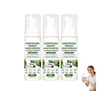 Mousse limpiador espumoso para inodoros (3PCS) | Limpiador de inodoros, limpiador espumoso para la taza del inodoro, artículos de limpieza para el baño