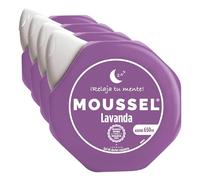 Moussel Gel de Ducha Relajante con Lavanda 650ml (Paquete de 4)