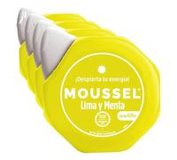 Moussel Gel de Ducha Revitalizante, con Lima y Menta, 650 ml (Paquete de 4)