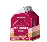 Moussel - Gel Ducha Clasico, Pack de 4x900ml