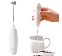 Mousseur De Leche Eléctrica | Batimiento De Café Eléctrico | Dispositivo Portátil De Espuma De Leche | Batería De Lechee Mousseur Para Capuchino Chocolate Caliente Cappuccino Espuma Rápida Y Cremosa