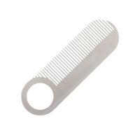 Moustal Metal Metal - peine de barba de acero inoxidable, herramienta de aseo de bolsillo | Bigote antiestático Bigote Barba Shaper Style