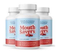 MOUTH SAVERS - Apoyo Avanzado 5 En 1 para La Salud Bucal - Solución de Acción Rápida Y Fácil de Usar (Paquete de 3)