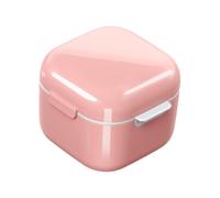 Mouthguard Case, Denture Container, Mouth Guard Container Case, Portable Retainer Holder and Denture Bath Box, Cleaning Case for Mouthguard, Aligner, and Retainer Storage