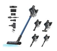 Mova Aspiradora S4 Detect, autonomía máxima 91 min,Aspirador Cepillo multisuperficie OptiInsight, Vacuum Cleaner Anti-enredos, Pantalla LED, Ideal para alfombras, Suelos Duros y Mascotas