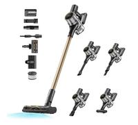 Mova Aspiradora sin Cable S5 Sense, autonomía máxima de 97 min, Aspirador, Cepillo multisuperficie, Anti-enredos, silenciosa, autoportante, alfombras, Suelos Duros y Pelo de Mascotas