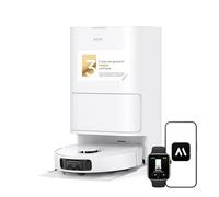 Mova E30 Ultra Robot Aspirador y Fregado 2 en 1, 7000 Pa, Cepillo Doble para Pelo de Mascotas, Limpieza de Esquinas, Vaciado, Navegación LDS, Esquiva con Láser, Suelos Duros/Alfombras, 5200 mAh