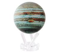 MOVA Globe - Jupiter Prestige (8,5") | Pantalla giratoria solar para escritorio o estantería | Sin pilas ni cables | Decoración espacial de estilo flotante