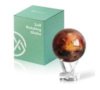 MOVA Globe - Mars Classic (4,5") | Modelo de Planeta Giratorio para Decoración Espacial y Regalos de Astronomía | Movimiento Solar | No se necesitan pilas ni cables
