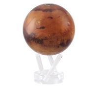MOVA Globe Marte de la serie del espacio exterior 6" con base, globo giratorio con energía solar, regalo único y decoración del hogar o escritorio para hombres, mujeres, niños